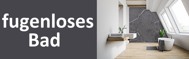 fugenloses Bad